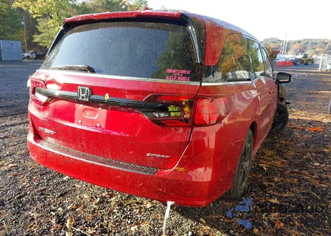 2023 Honda Odyssey Sport из США, поврежденный, VIN 5FNRL6H72PB014657